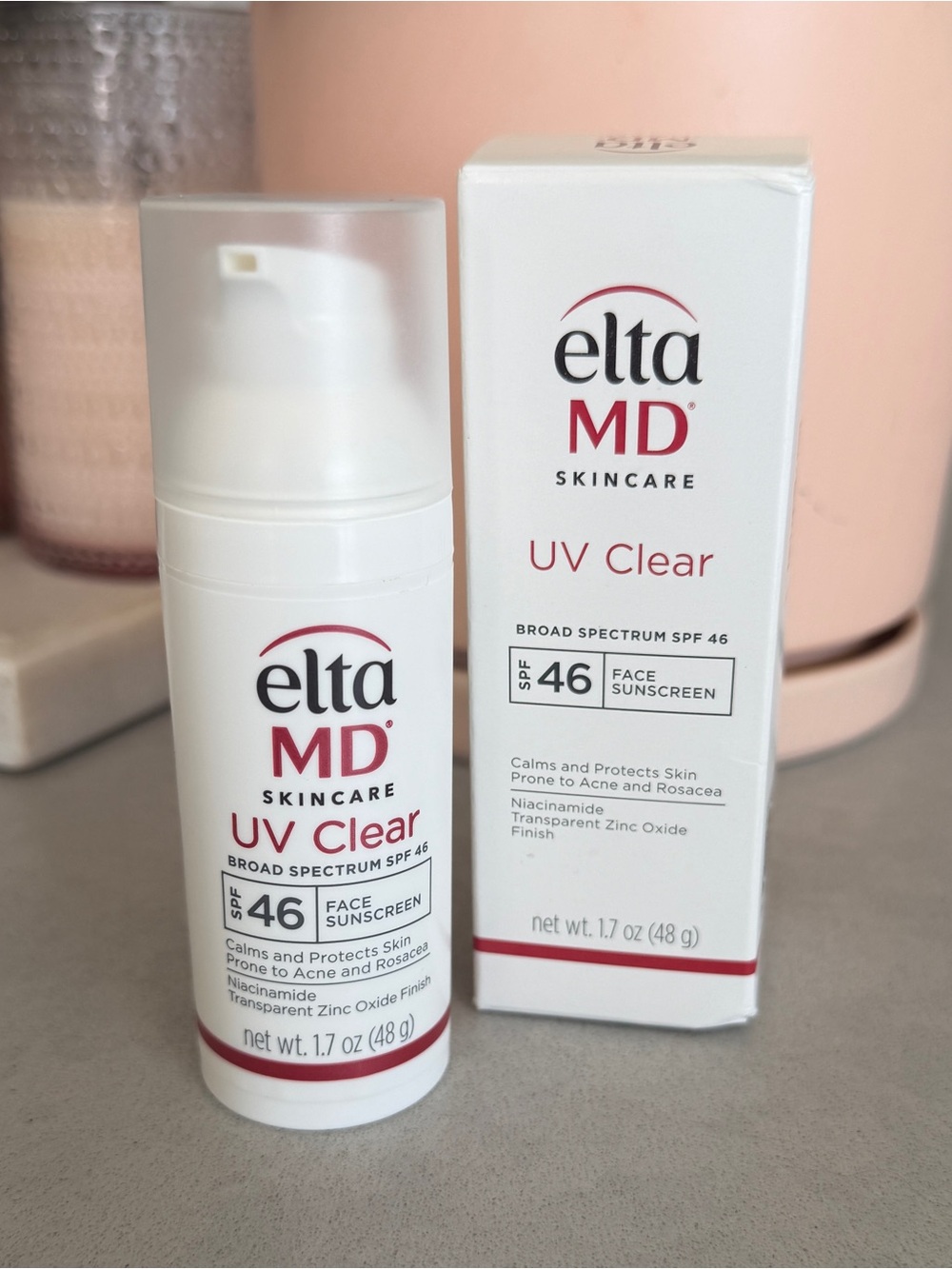 EltaMD UV Clear SPF 46 Face Sunscreen exp. 04/2028